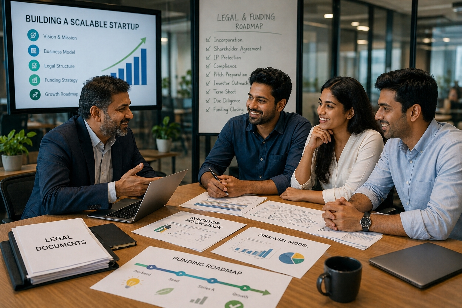 startup founders getting documentation support