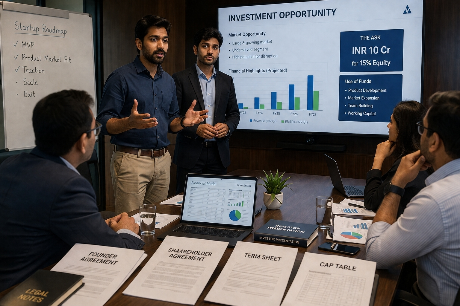 startup investor documentation preparation